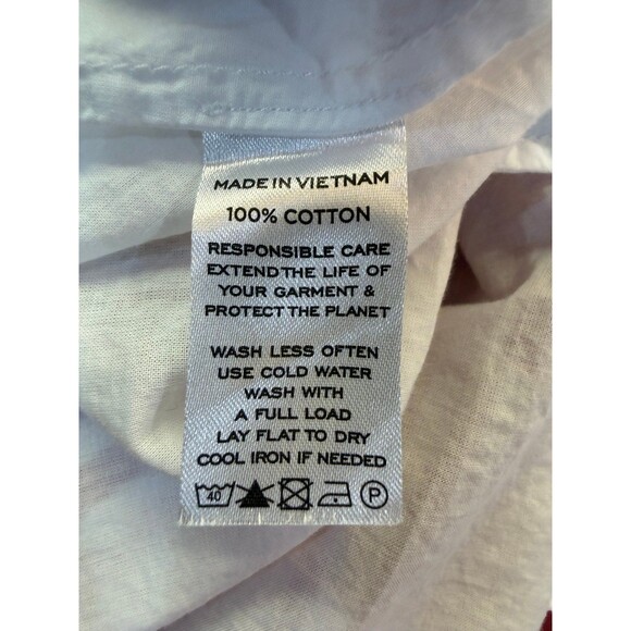 HILL HOUSE The Elizabeth Nap Dress in Cherry Stripe Size M NWOT - Picture 10 of 10